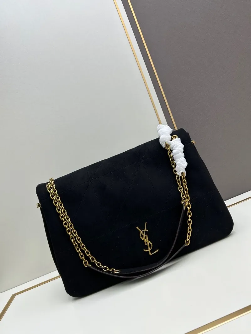 YSL Black Top Handle Bag 775