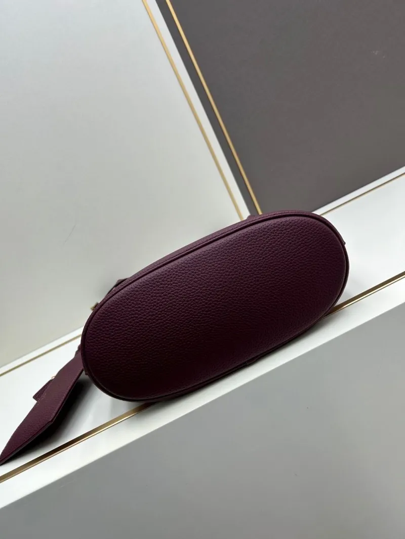 YSL Burgundy Leather Hobo Bag 777 - Image 4