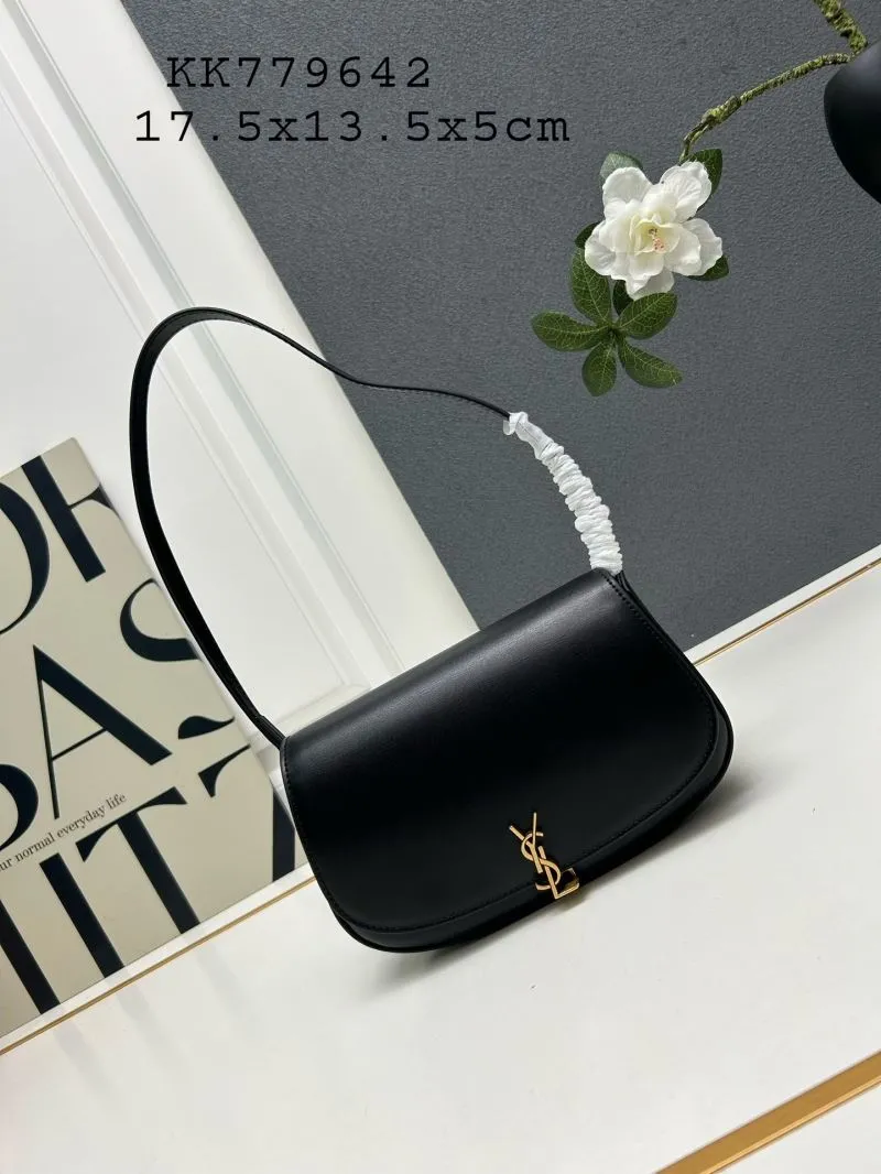 YSL Black Top Handle Bag KK779642