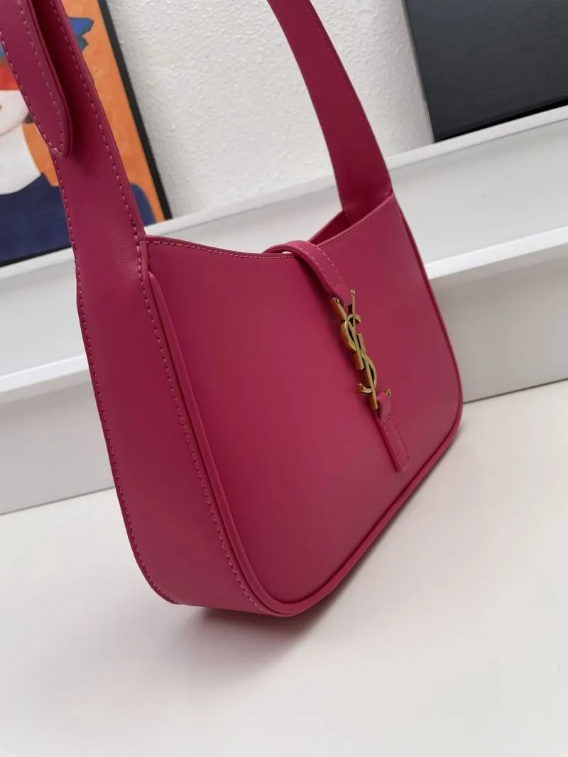 YSL Hot Pink Hobo Bag KK657228 Size 25cm - Image 5