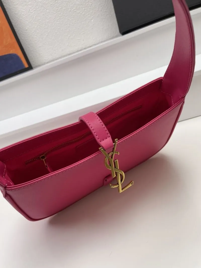 YSL Hot Pink Hobo Bag KK657228 Size 25cm - Image 8