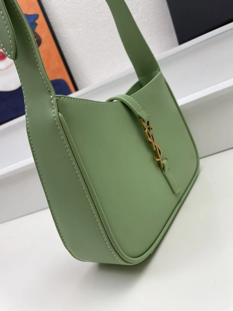 YSL Light Green Hobo Bag KK657228 Size 25cm - Image 5