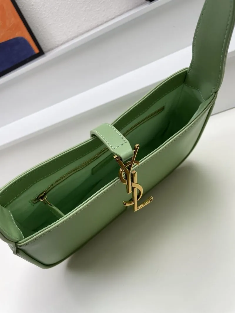 YSL Light Green Hobo Bag KK657228 Size 25cm - Image 8