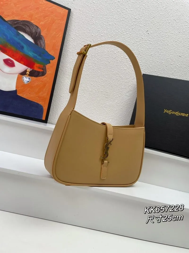 Alternative view of YSL Beige Underarm Bag KK657228 Size 25cm