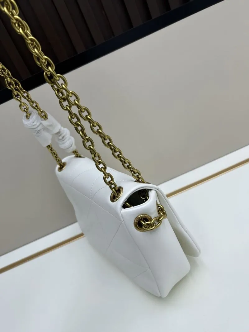 YSL White Chain Shoulder Bag 8805 - Image 3