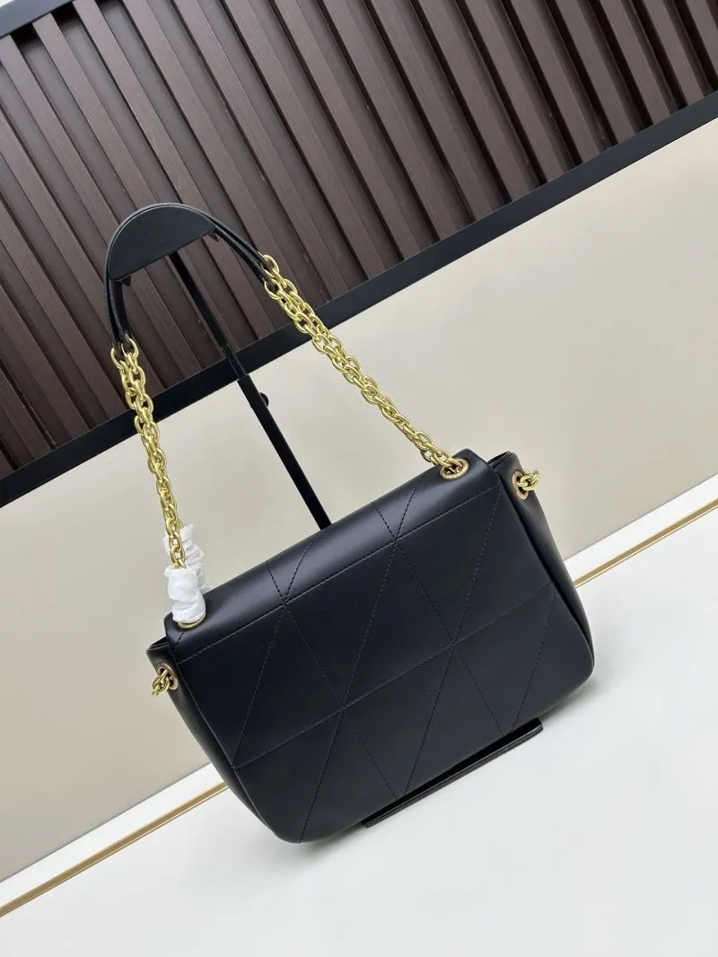 Alternative view of YSL Black Leather Chain Shoulder Bag 8805