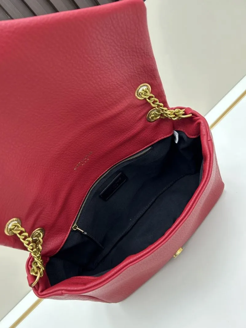 YSL Red Chain Shoulder Bag 6113 - Image 7