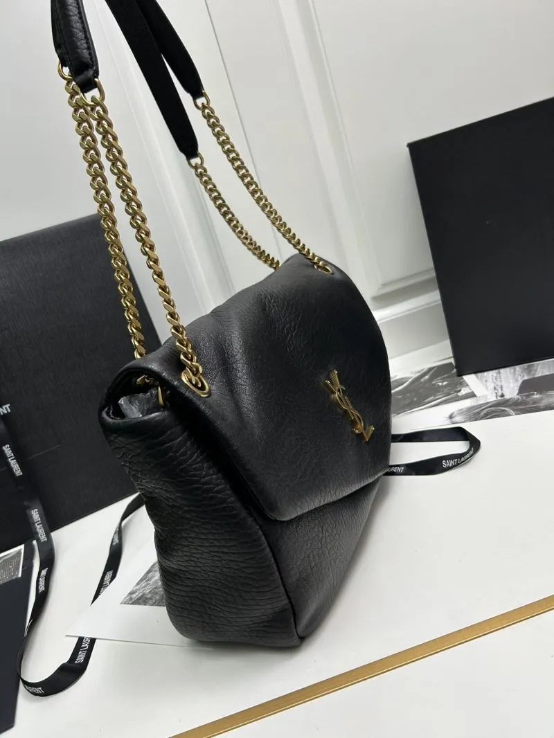 Saint Laurent Black Top Handle Shoulder Bag 777399 - Image 4