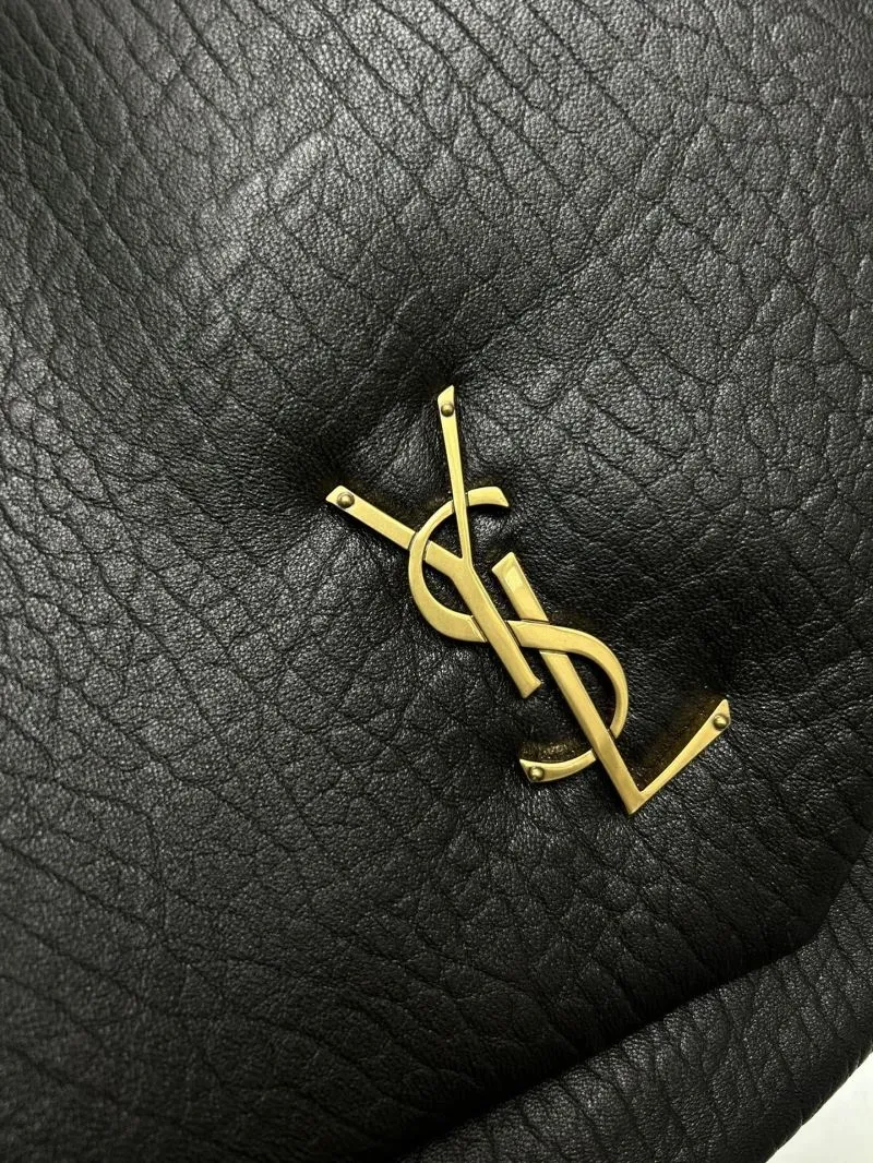 Saint Laurent Black Top Handle Shoulder Bag 777399 - Image 5