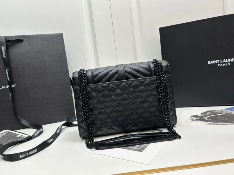 Saint Laurent Black Chain Shoulder Bag 600185 - Image 4