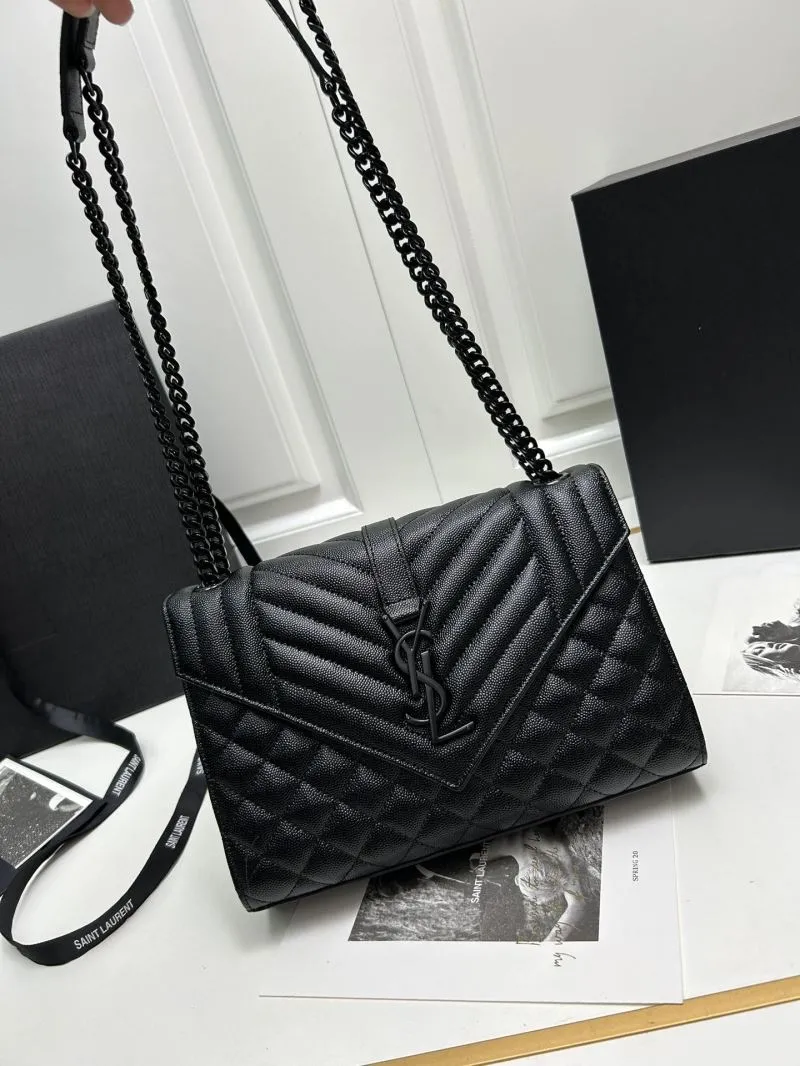 Saint Laurent Black Chain Shoulder Bag 600185 - Image 5