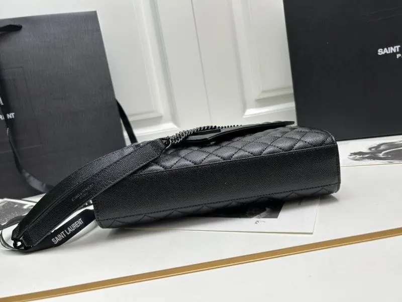 Saint Laurent Black Chain Shoulder Bag 600185 - Image 9