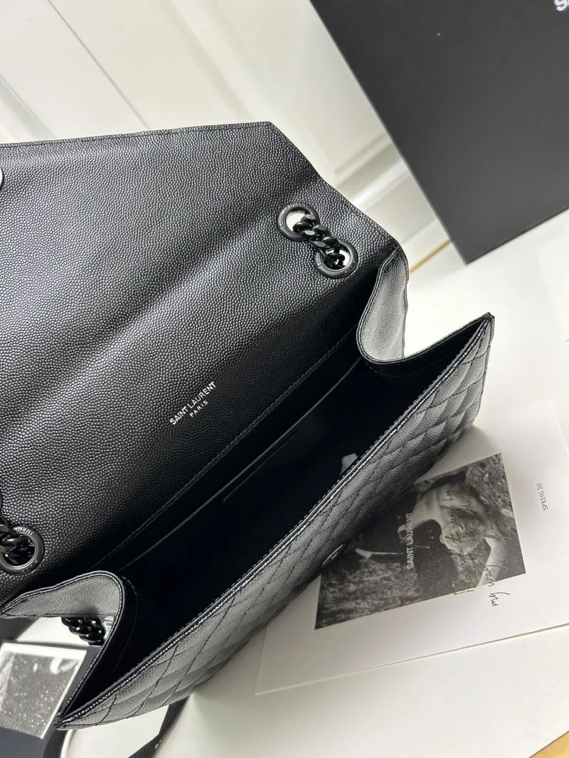 Saint Laurent Black Chain Shoulder Bag 600185 - Image 10