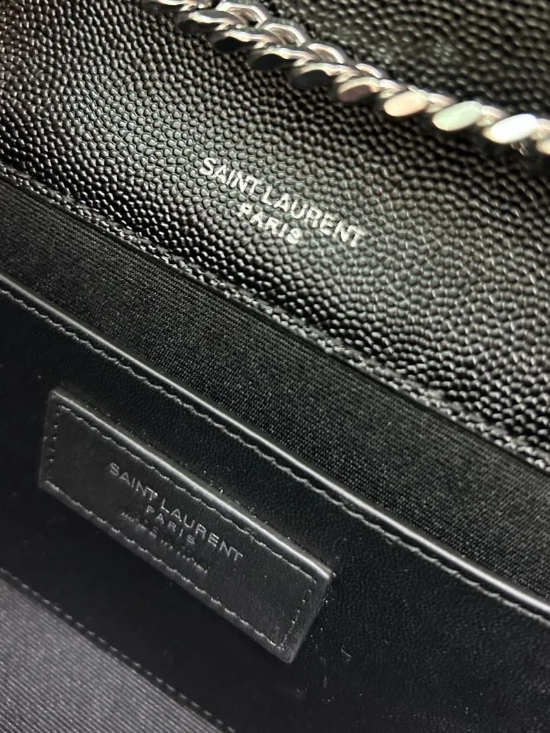Alternative view of Saint Laurent Black Chain Shoulder Bag 600195