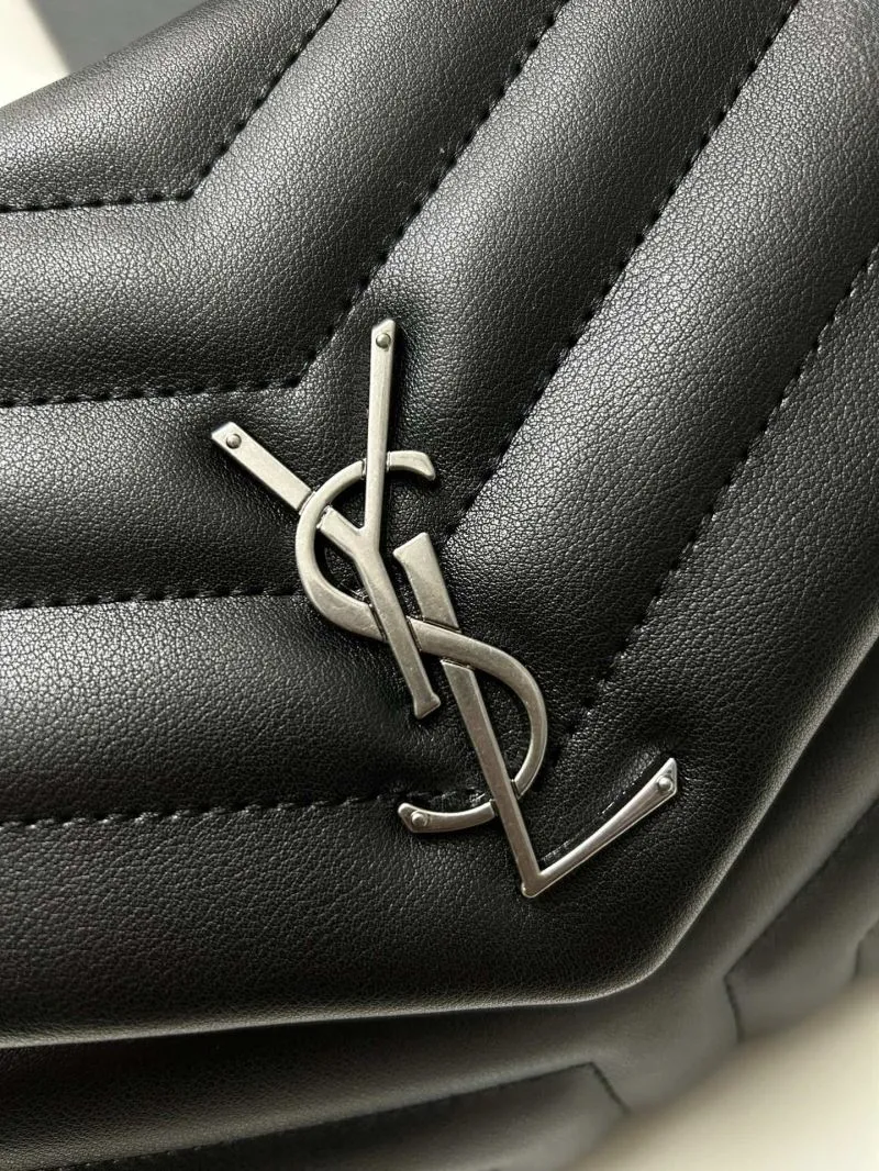 YSL Large Black Top Handle Bag S8086 - Image 5