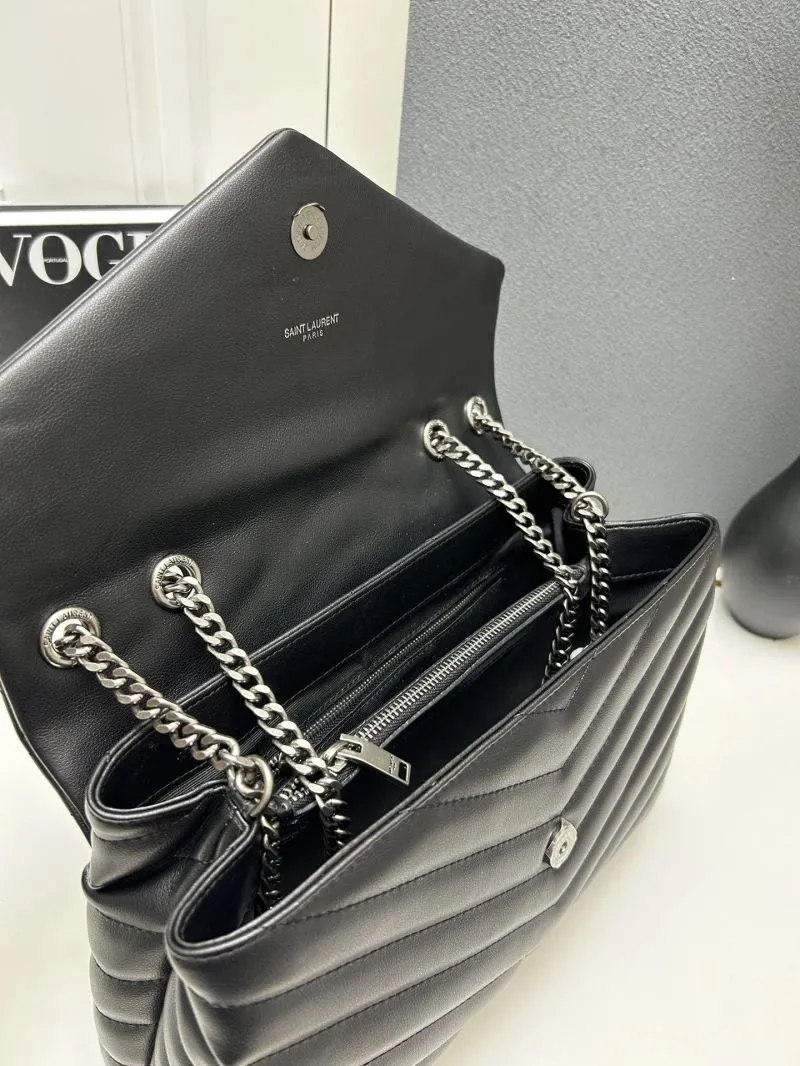 YSL Large Black Top Handle Bag S8086 - Image 8