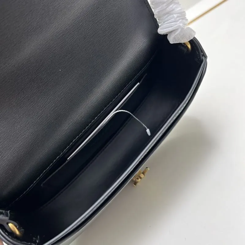 Alternative view of YSL Black Top Handle Bag S8098
