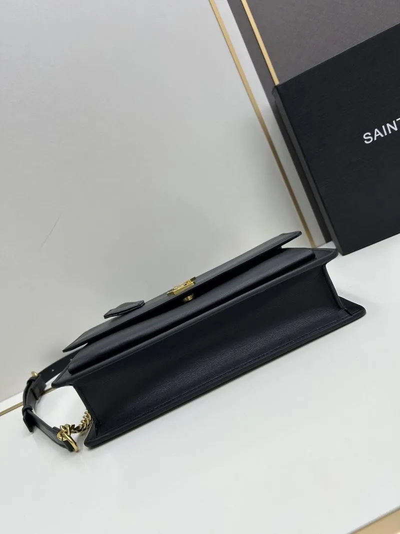 YSL Black Top Handle Crossbody Bag 8858 - Image 5