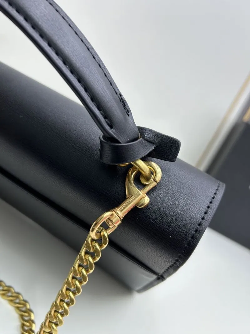 YSL Black Top Handle Crossbody Bag 8858 - Image 6