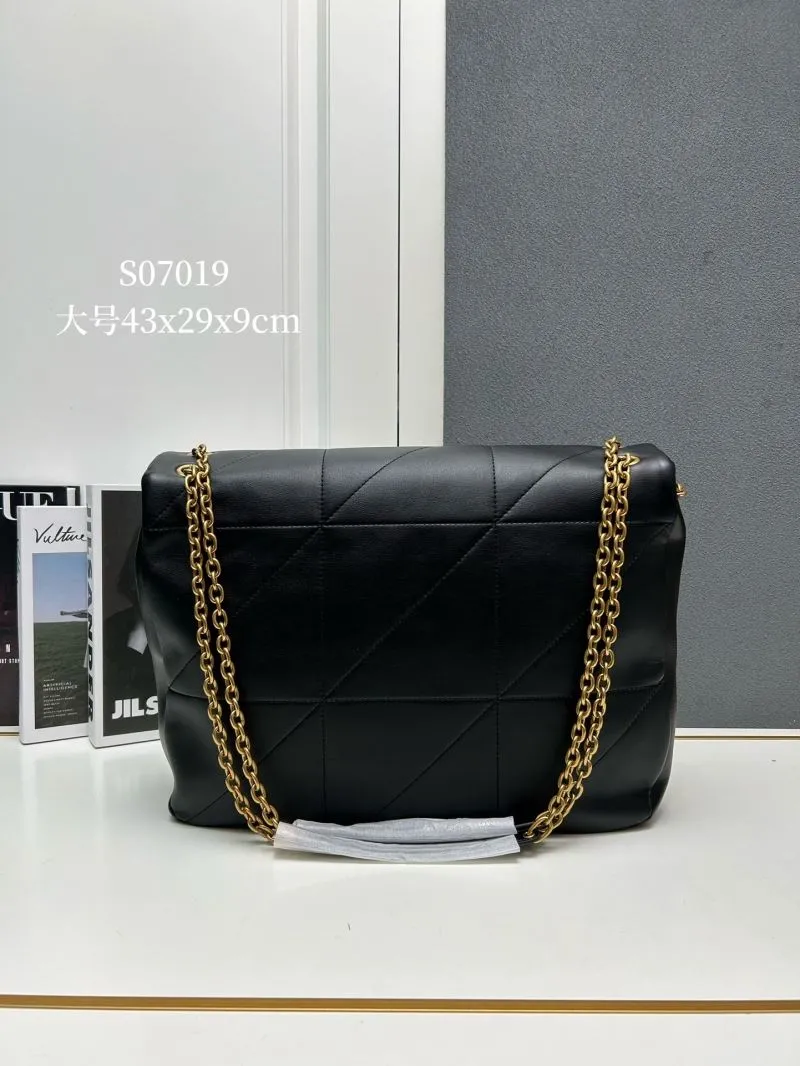 Alternative view of YSL Large Black Chain Shoulder Bag S07019
