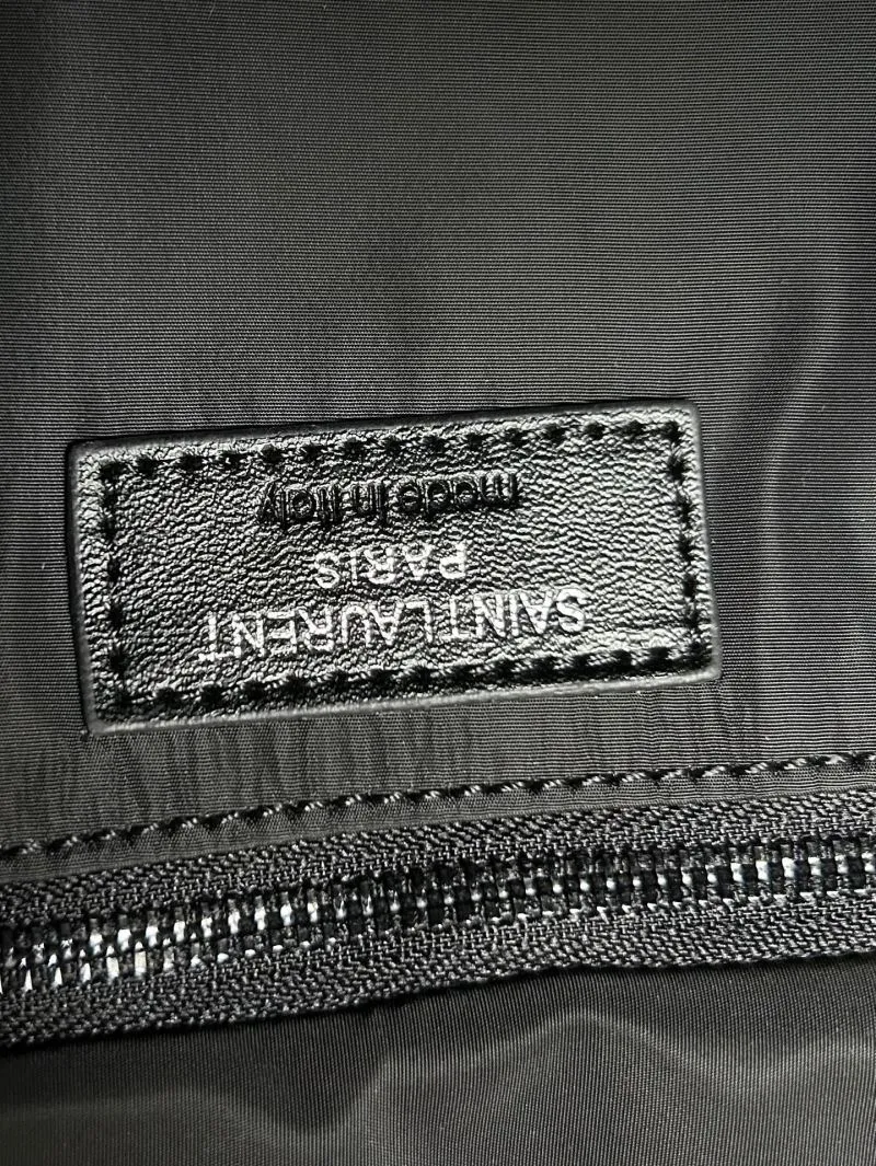 YSL Black Quilted Shoulder Bag 733630 - Image 9