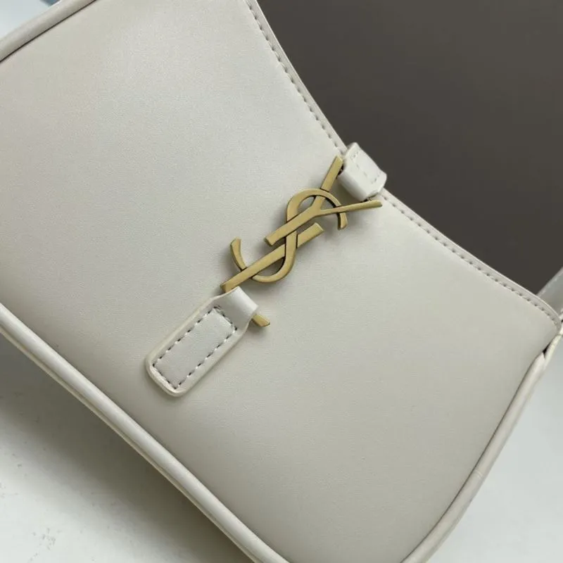 YSL White Top Handle Bag 858 - Image 5