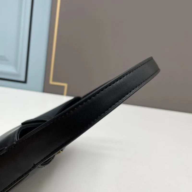 YSL Black Hobo Bag 860 - Image 6