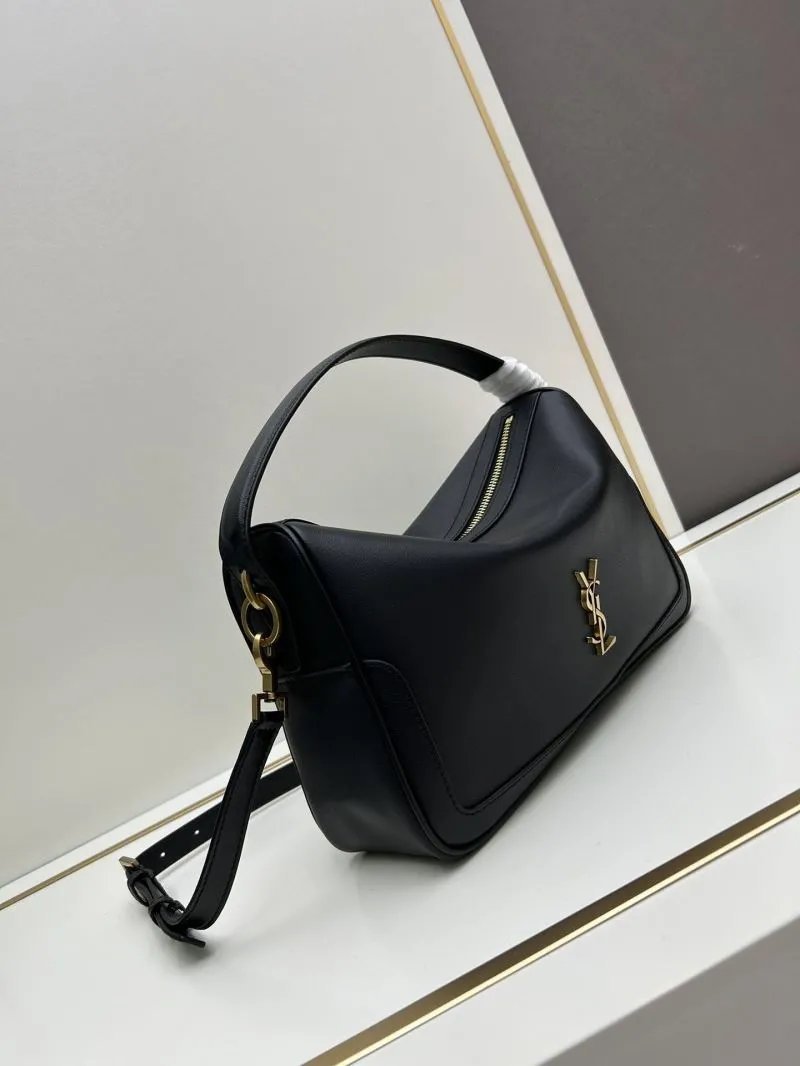 Alternative view of YSL Black Top Handle Bag 866