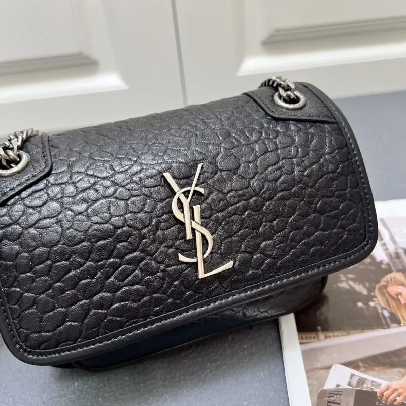 Saint Laurent Black Mini Chain Shoulder Bag S01002 - Image 4