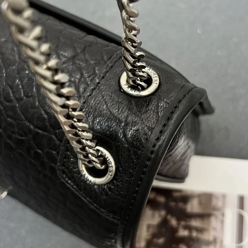 Saint Laurent Black Mini Chain Shoulder Bag S01002 - Image 5