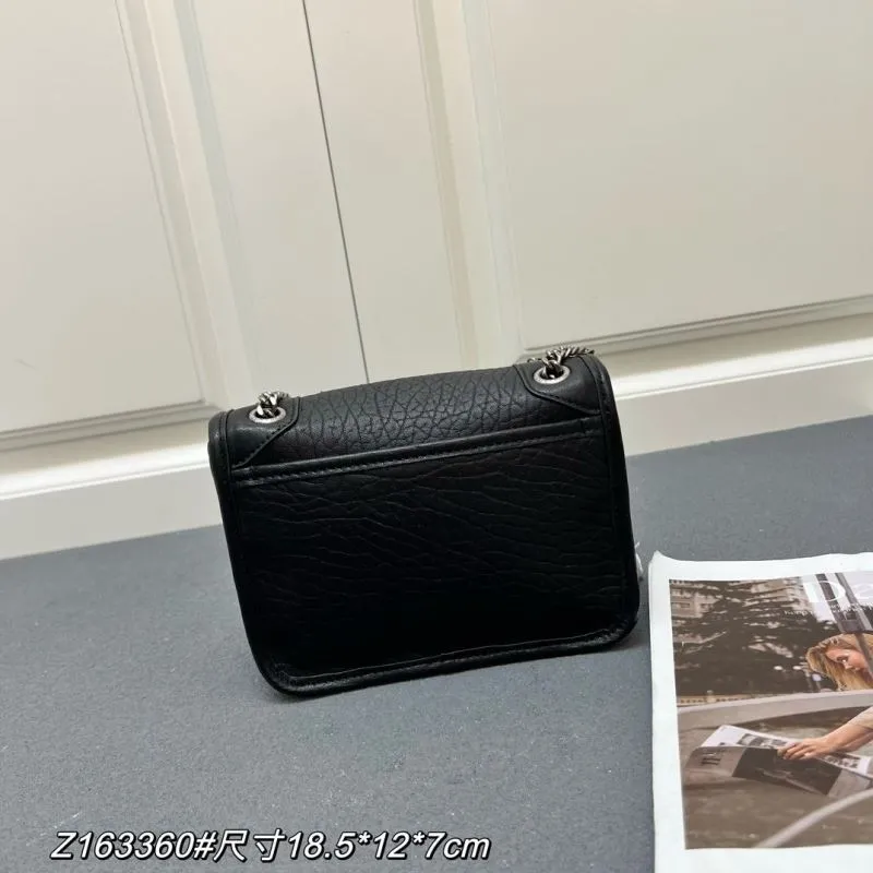 YSL Black Chain Shoulder Bag Z163360 - Image 4