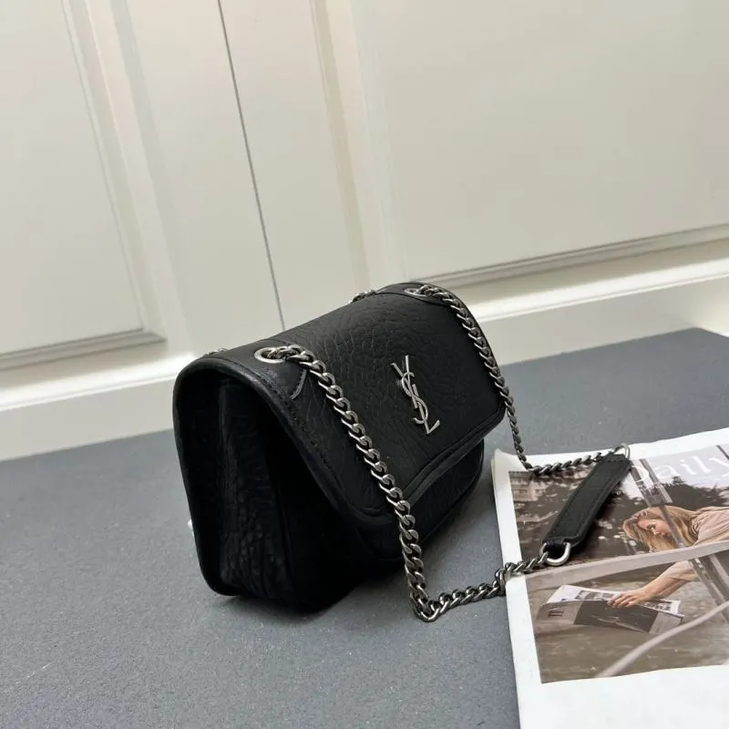 YSL Black Chain Shoulder Bag Z163360 - Image 5