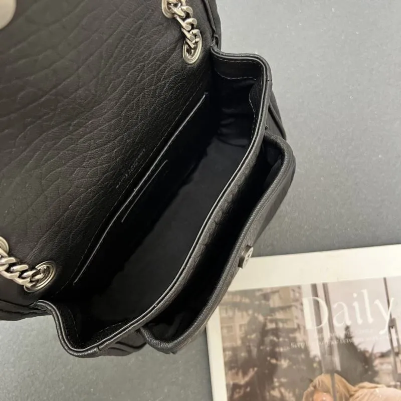 YSL Black Chain Shoulder Bag Z163360 - Image 8