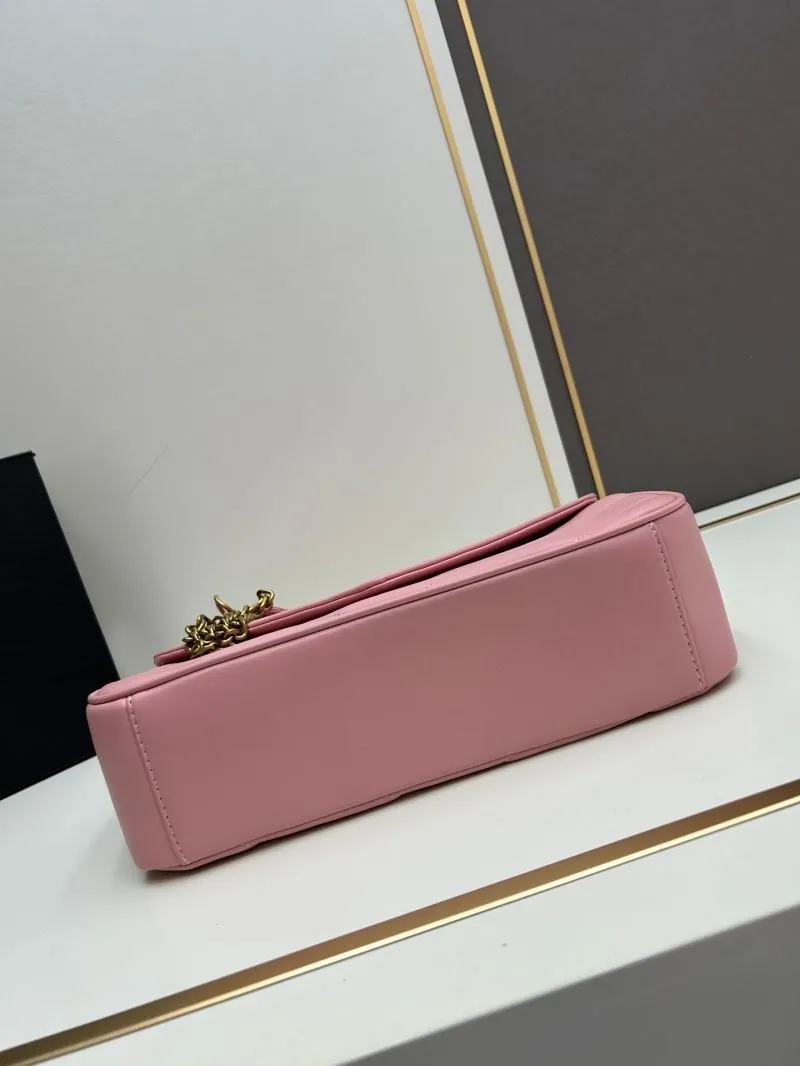 YSL Pink Chain Shoulder Bag 6146 - Image 4