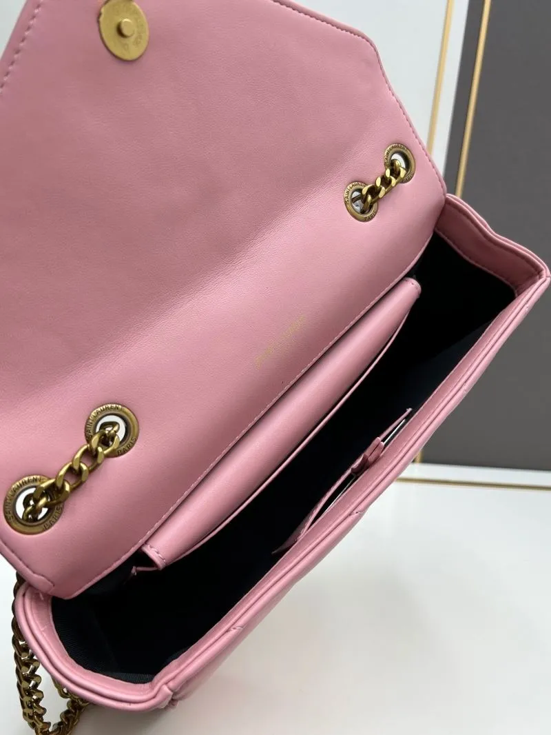 YSL Pink Chain Shoulder Bag 6146 - Image 8