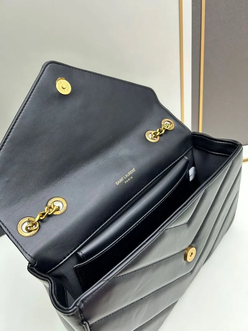 YSL Black Chain Shoulder Bag 6146 - Image 7