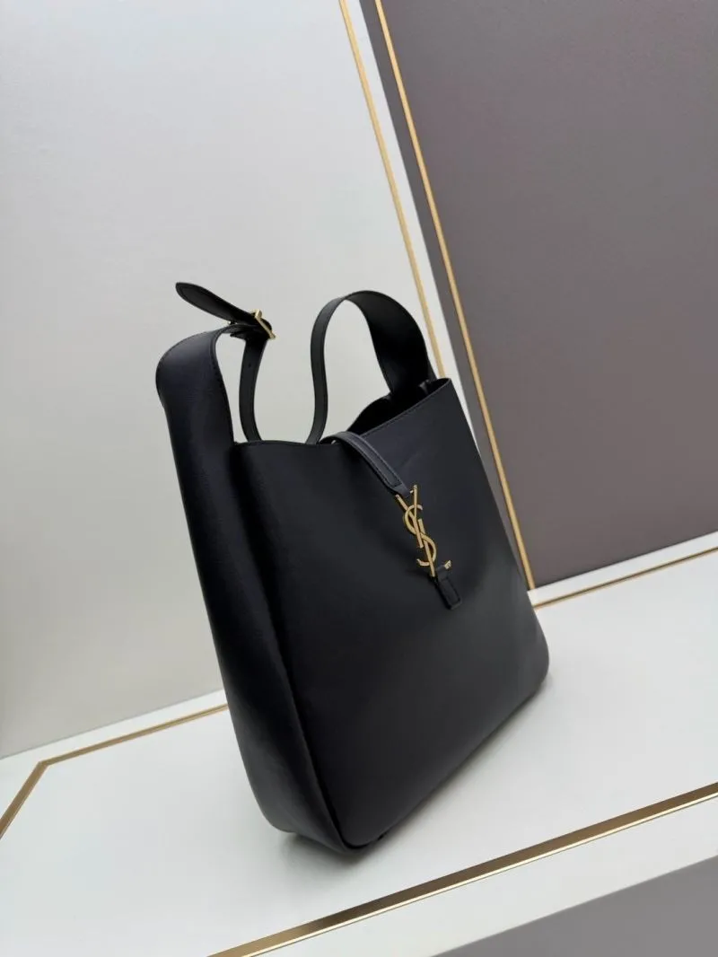Alternative view of YSL Black Hobo Shoulder Bag 936
