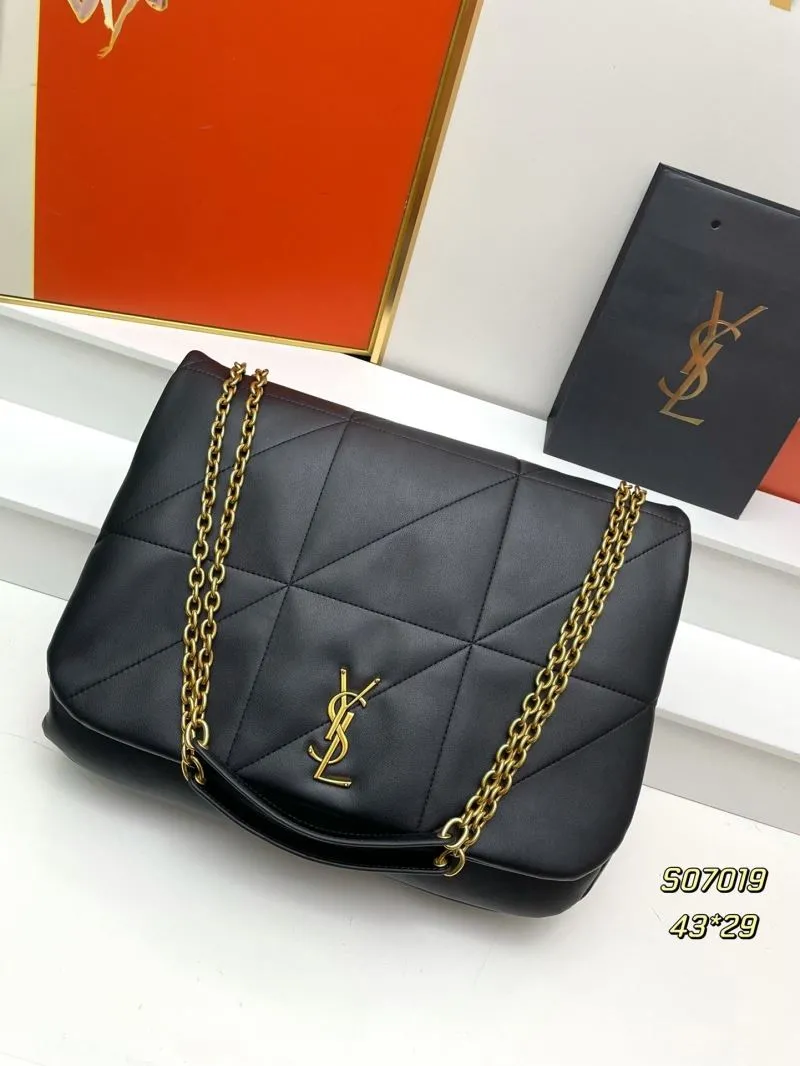 YSL Black Chain Shoulder Bag S07019