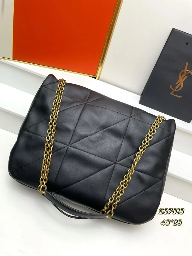 Alternative view of YSL Black Chain Shoulder Bag S07019
