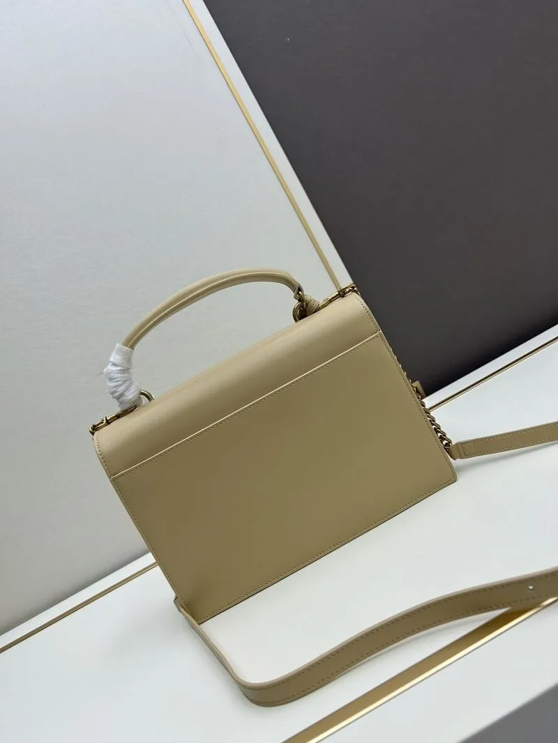 YSL Beige Top Handle Shoulder Bag 634723 - Image 3