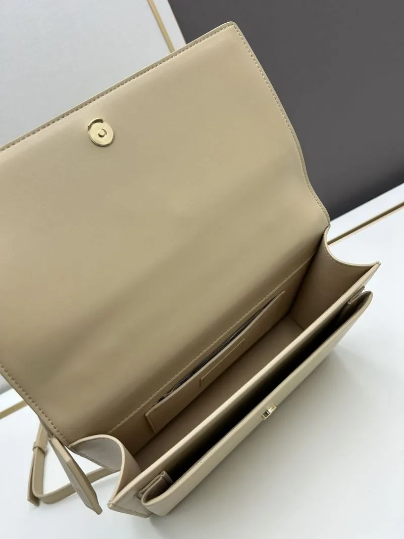 YSL Beige Top Handle Shoulder Bag 634723 - Image 7