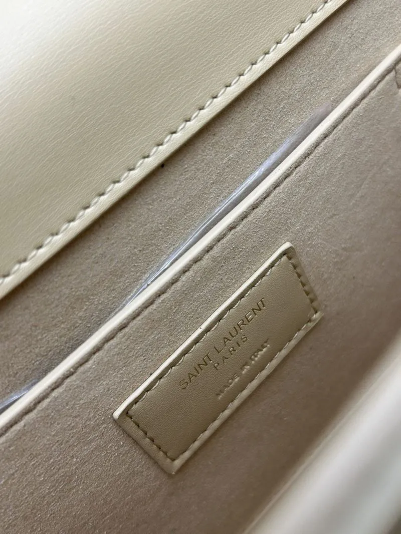 YSL Beige Top Handle Shoulder Bag 634723 - Image 8