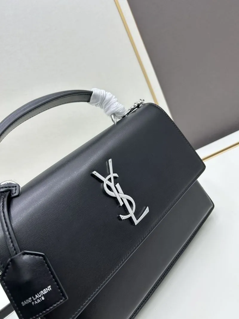 YSL Black Top Handle Crossbody Bag 634723 - Image 4