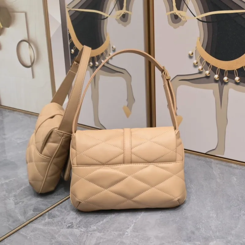 YSL Beige Top Handle Bag 989 - Image 3