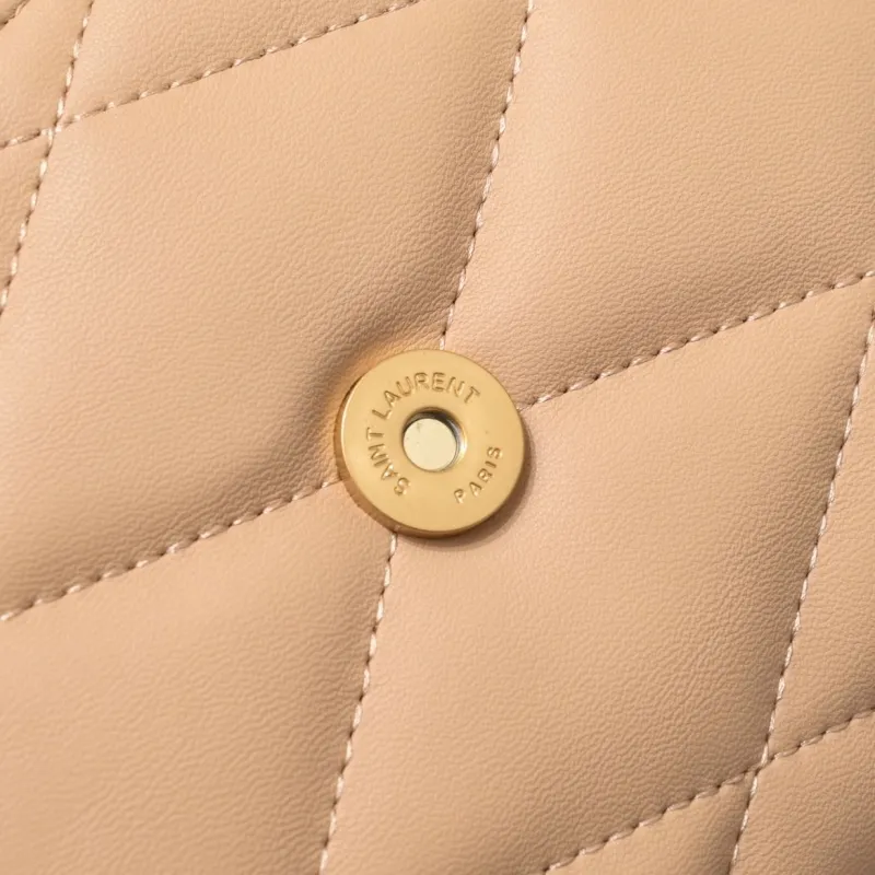 YSL Beige Top Handle Bag 989 - Image 8