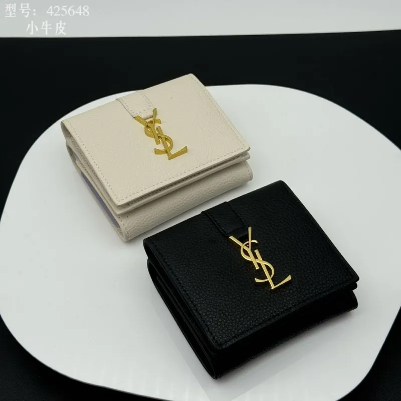 Alternative view of Yves Saint Laurent 425648 Small Leather Wallet