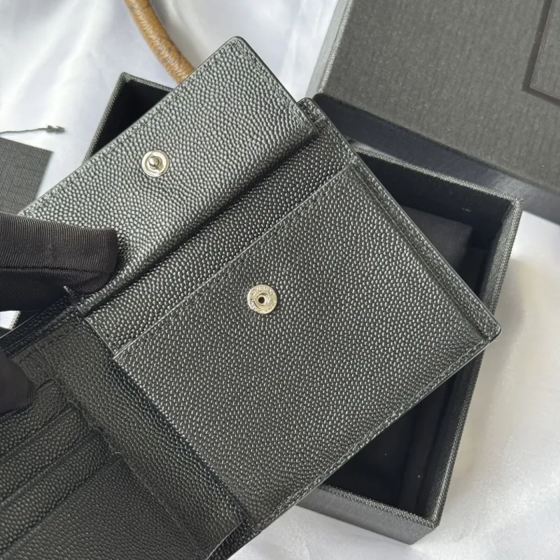 Saint Laurent Black Leather Wallet 83 - Image 3