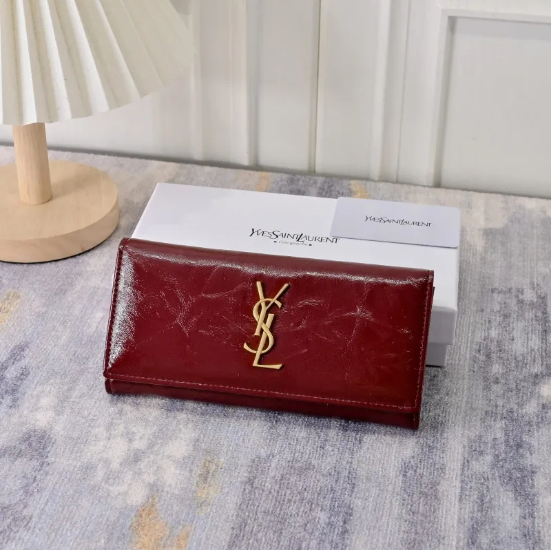 Alternative view of YSL Women's Long Leather Wallet