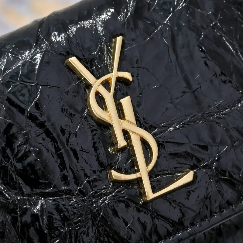 Yves Saint Laurent Black Leather Wallet - Image 3
