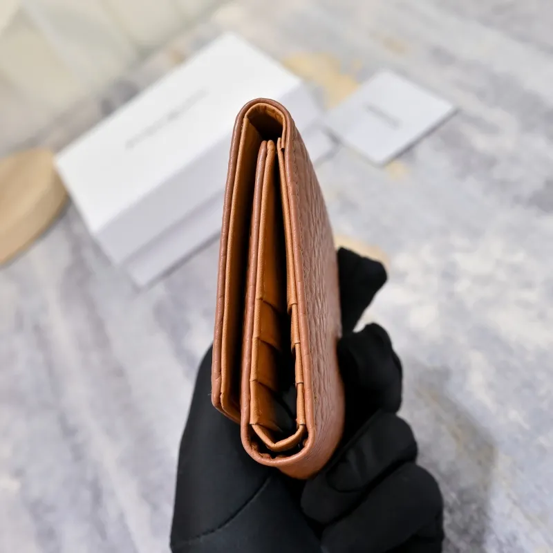 Yves Saint Laurent Leather Compact Wallet - Image 5